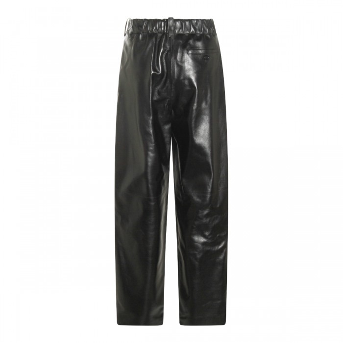BLACK LEATHER PANTS 2