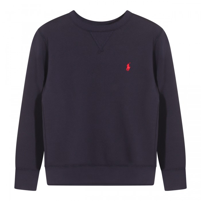 NAVY COTTON SWEATSHIRT