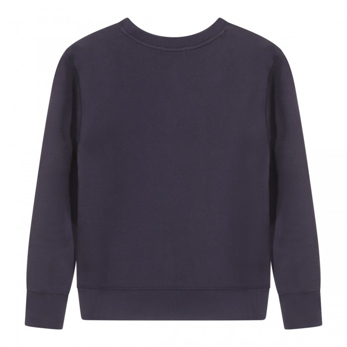 NAVY COTTON SWEATSHIRT 2