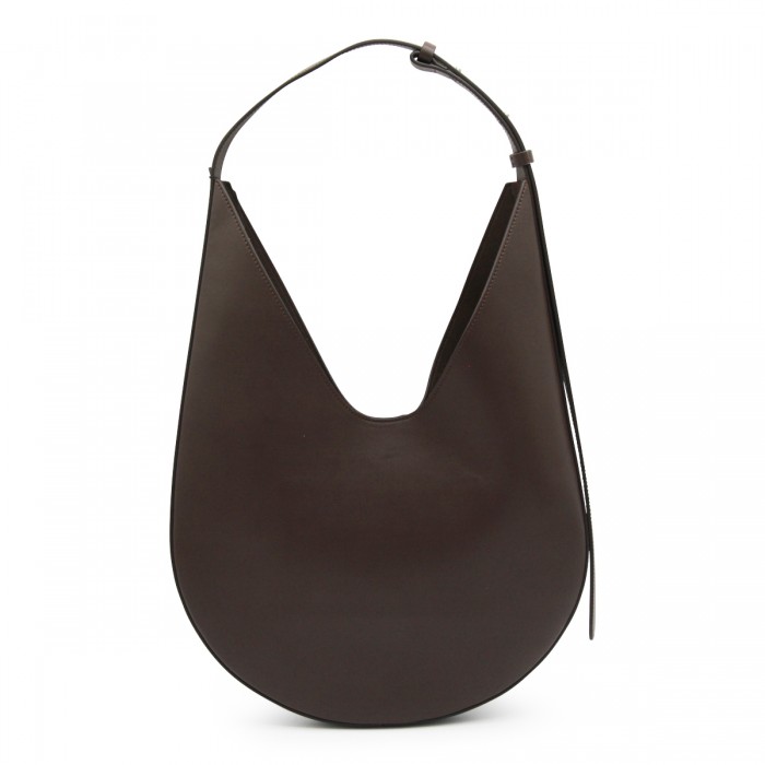 DARK BROWN HOBO SHOULDER BAG