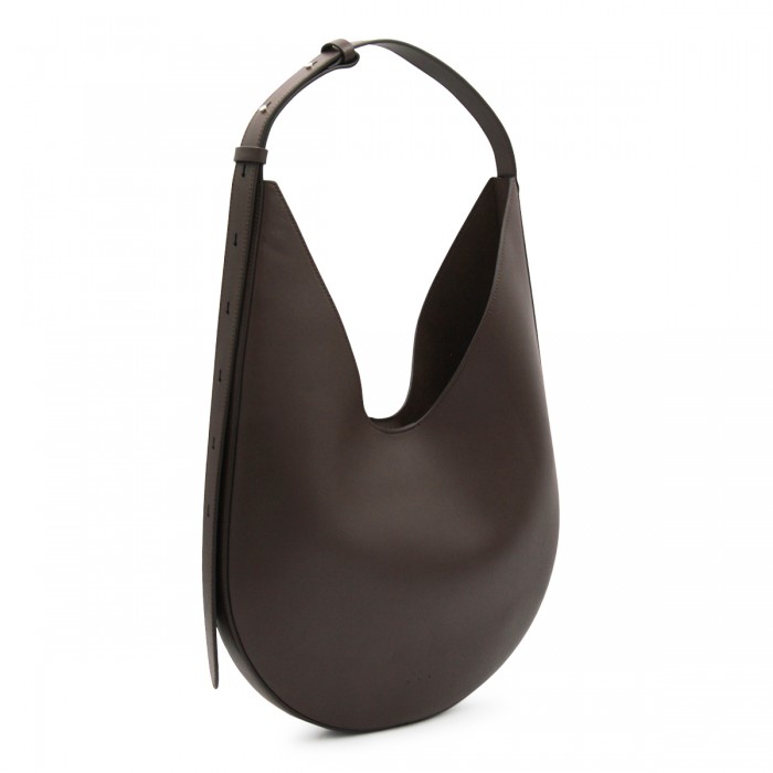 DARK BROWN HOBO SHOULDER BAG 2