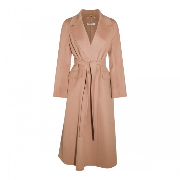 CAMEL WOOL ENZO COAT