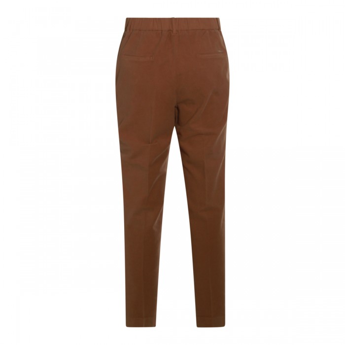 BROWN COTTON PANTS 2