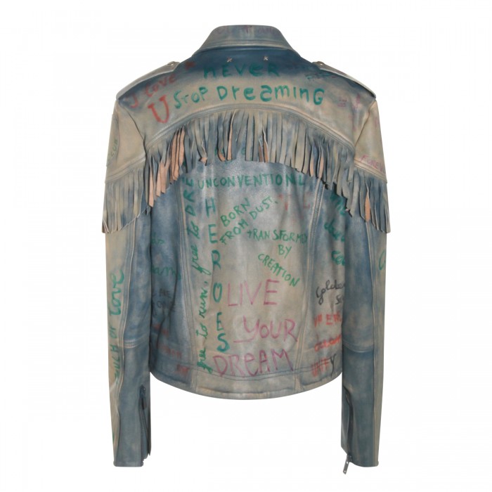 LIGHT BLUE LEATHER JACKET 2