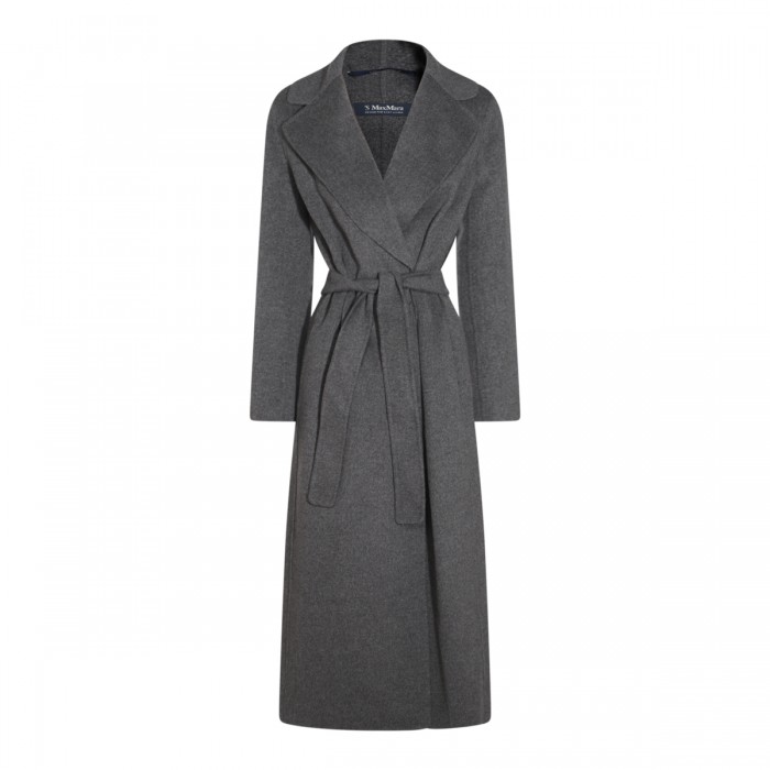 GREY WOOL POLDO COAT