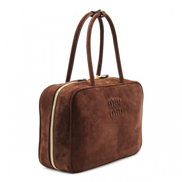 DARK BROWN LEATHER BEAU TOP... 2