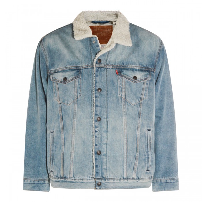 BLUE COTTON DENIM JACKET