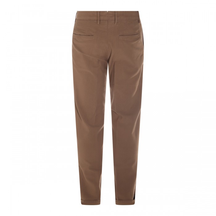 BROWN COTTON PANTS 2