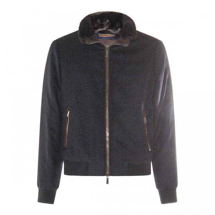 DARK GREY WOOL BELLATI...