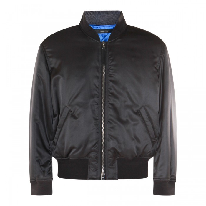 DARK GREY SILK CASUAL JACKET