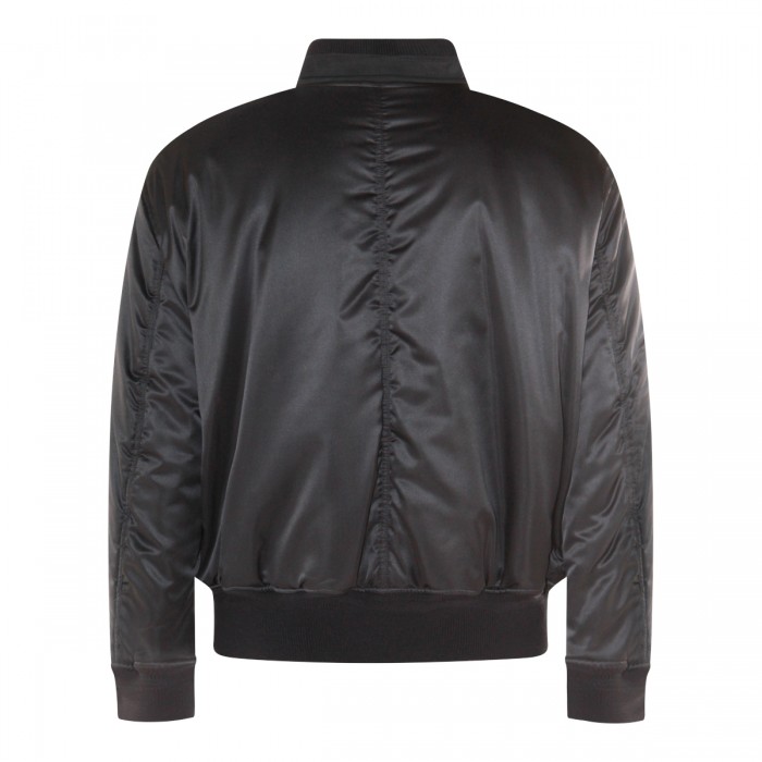 DARK GREY SILK CASUAL JACKET 2