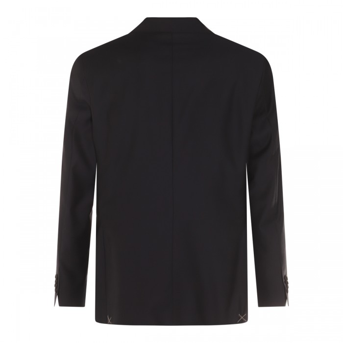 NAVY BLUE WOOL SUITS 2