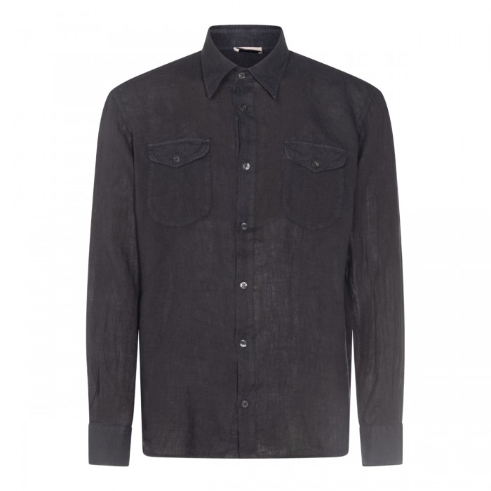 GREY LINEN SHIRT