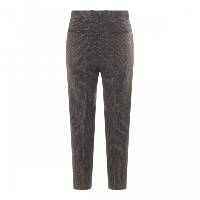 DARK GREY WOOL PANTS 2
