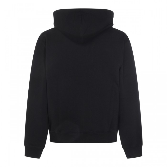 BLACK COTTON SWEATSHIRT 2