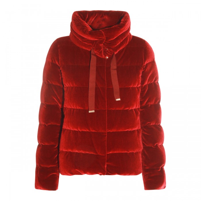 RED DOWN JACKET