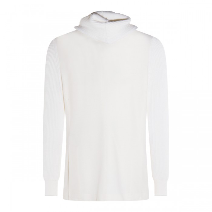 WHITE WOOL BLAZER 2
