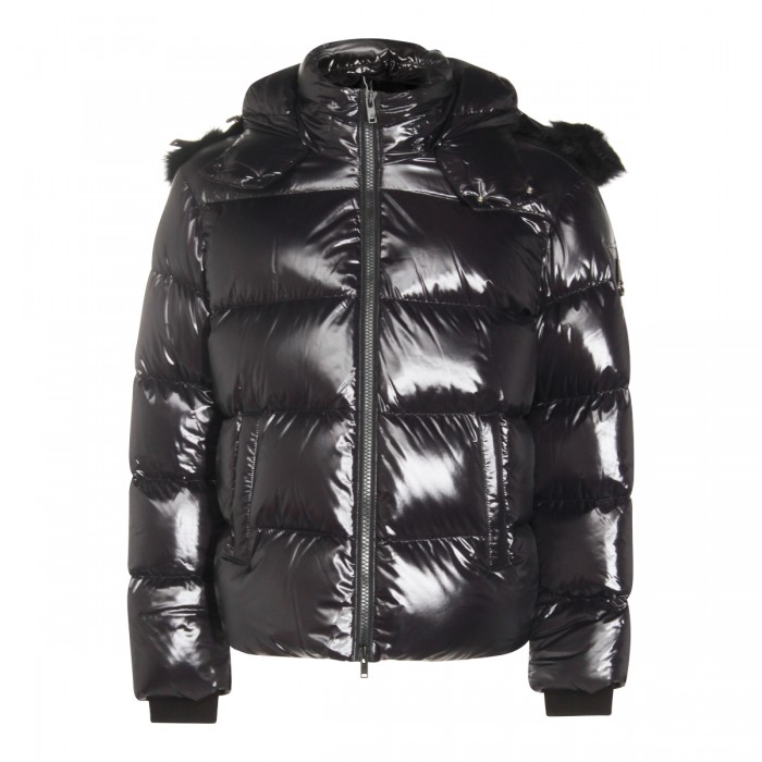 BLACK DOWN JACKET