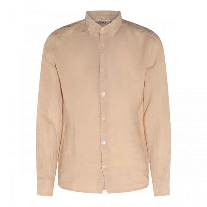 BEIGE LINEN SHIRT