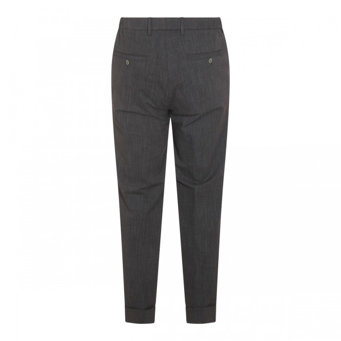 DARK GREY VISCOSE PANTS 2