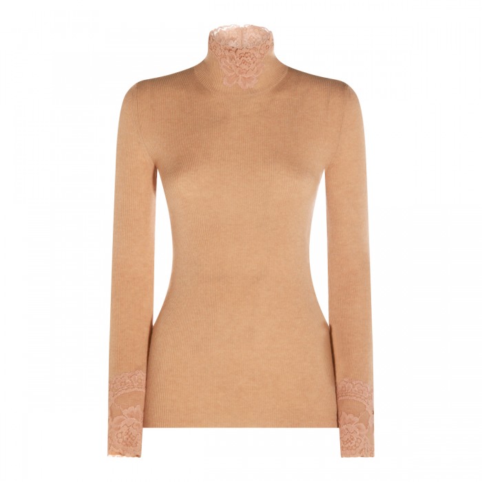 CAMEL CASHMERE KNITWEAR