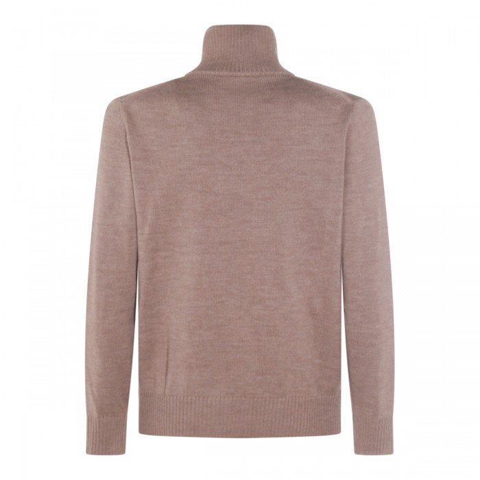 BROWN WOOL KNITWEAR 2