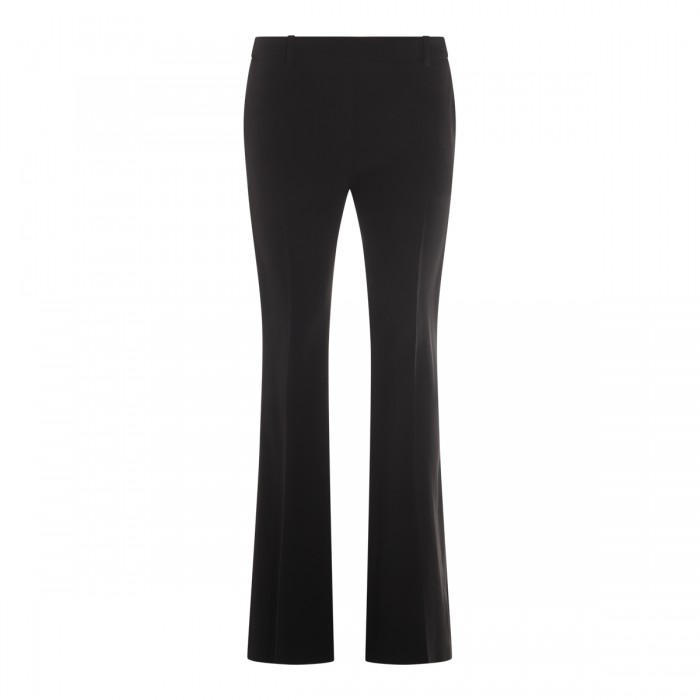 BLACK VISCOSE PANTS