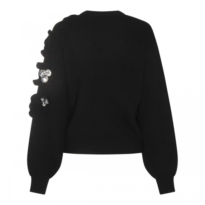 BLACK WOOL KNITWEAR 2