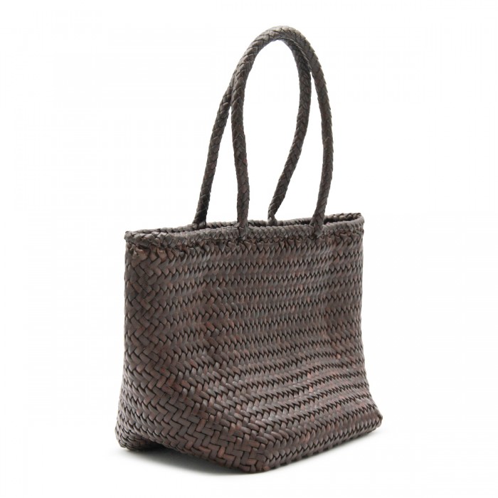 DARK BROWN LEATHER GRACE... 2