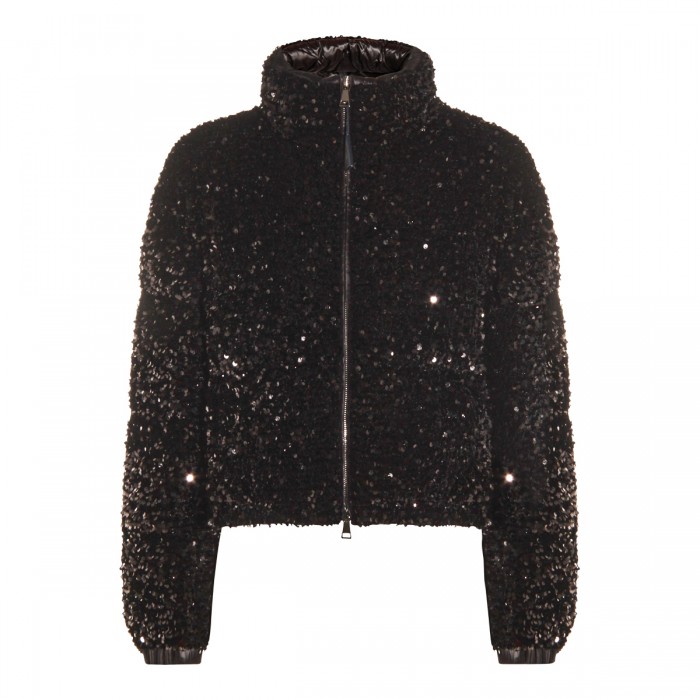 BLACK DOWN JACKET