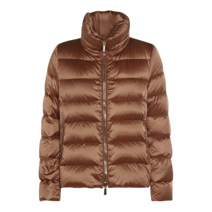 BROWN DOWN JACKET