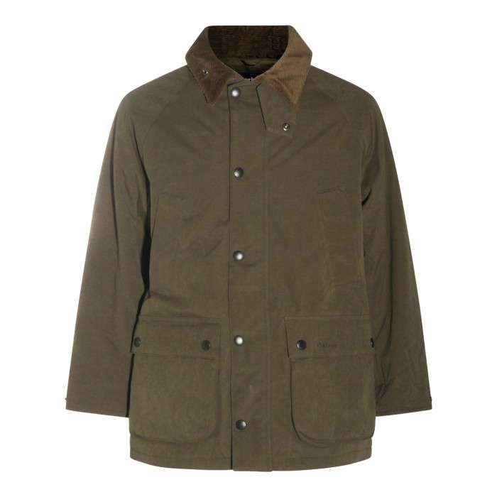GREEN COTTON PADDED OS...