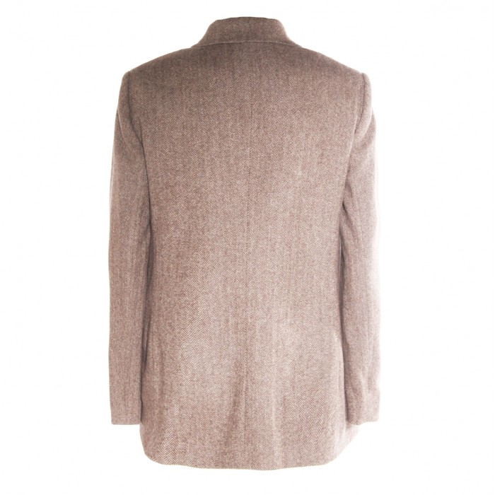 BROWN WOOL ERISTE BLAZER 2