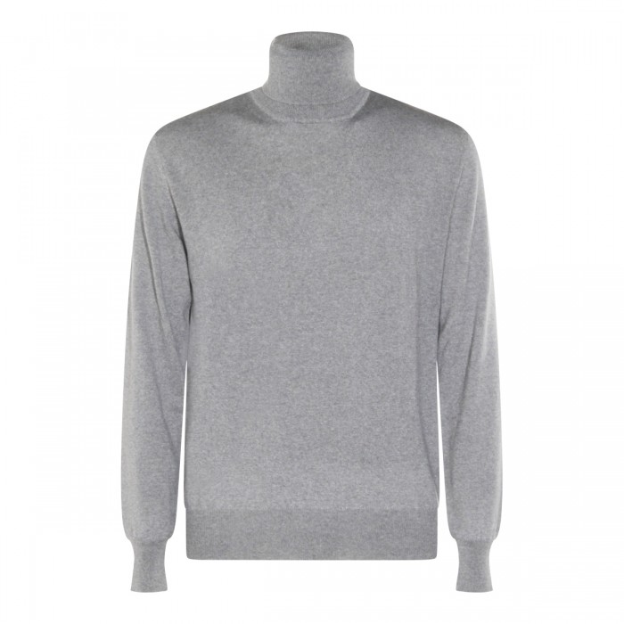 GREY CASHMERE KNITWEAR