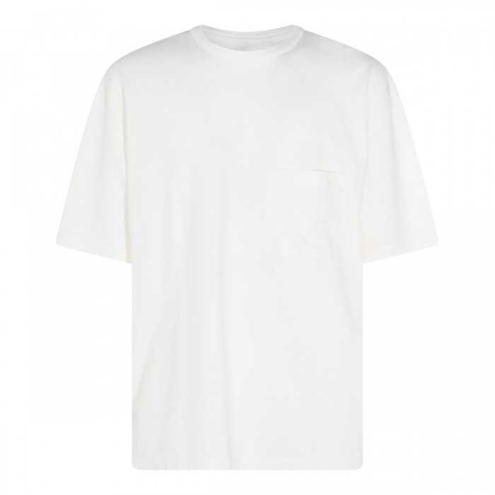 WHITE COTTON T-SHIRT