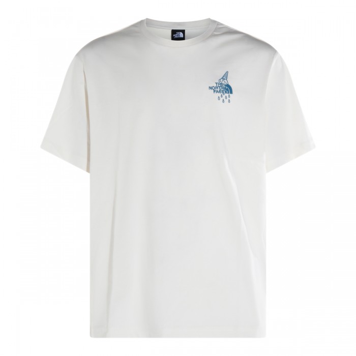 WHITE COTTON T-SHIRT