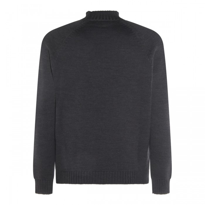 BLACK WOOL KNITWEAR 2