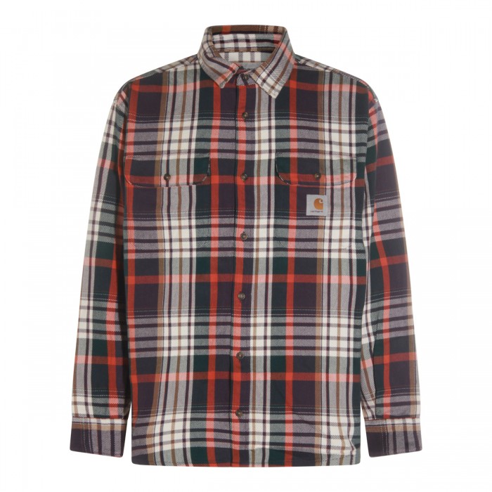 RED AND MULTICOLOR COTTON...