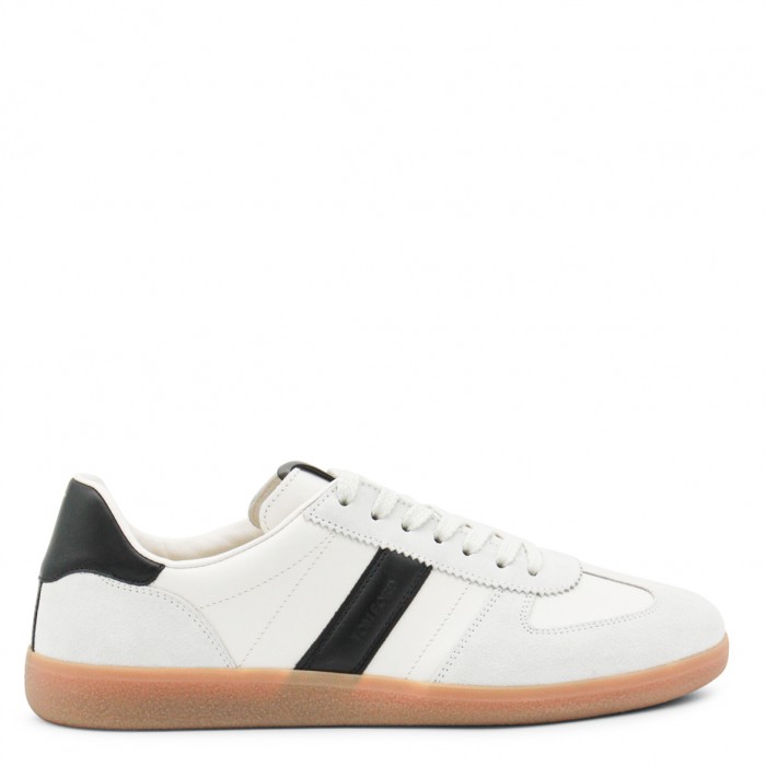 WHITE LEATHER SNEAKERS