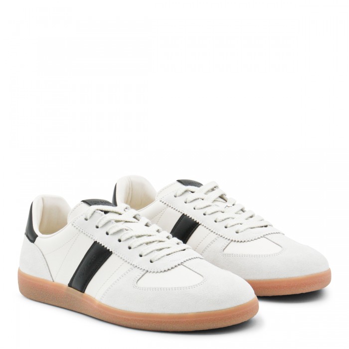 WHITE LEATHER SNEAKERS 2