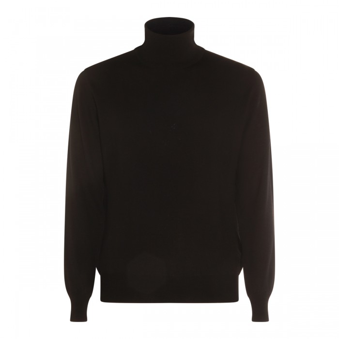 BLACK KNITWEAR