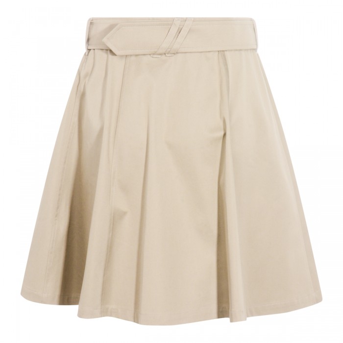 LIGHT BEIGE JOSSELYN SKIRT 2
