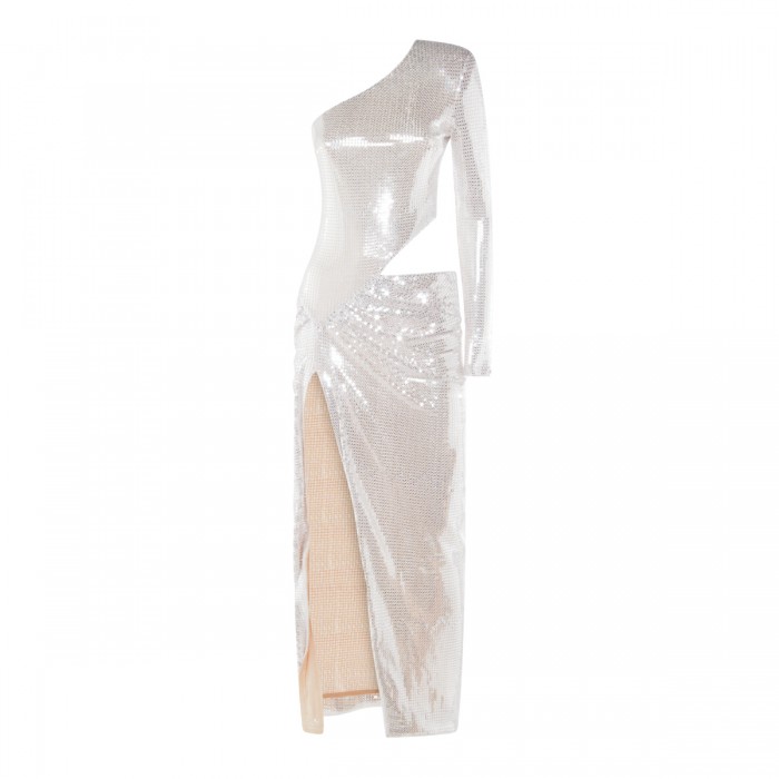SILVER MAXI DRESS