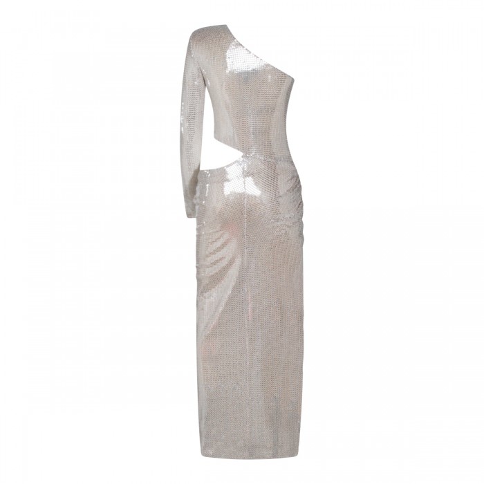 SILVER MAXI DRESS 2