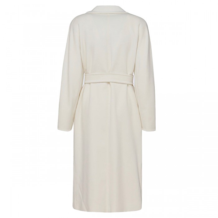 WHITE WOOL MADAME COAT 2