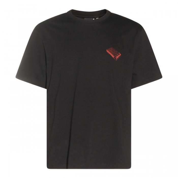 BLACK COTTON T-SHIRT