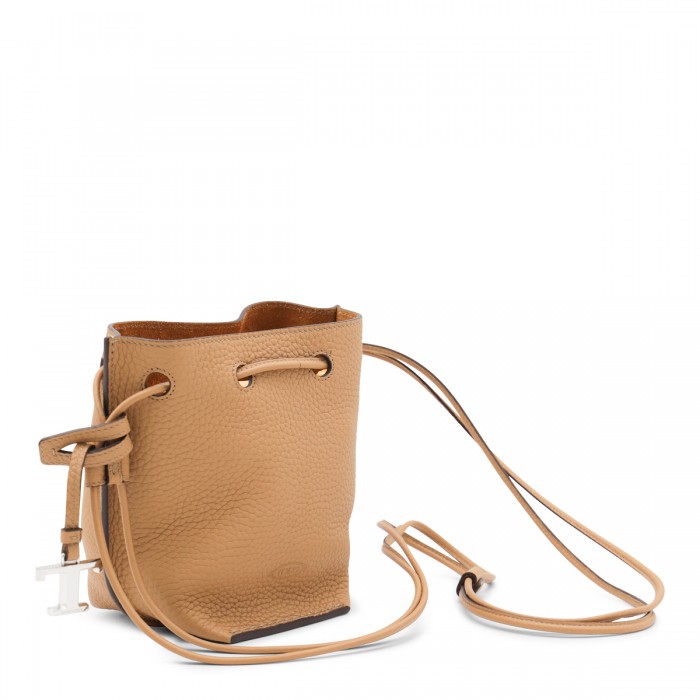 CAMEL LEATHER SATCHEL 2