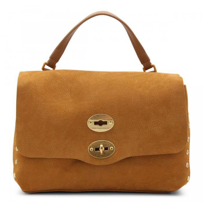 BROWN LEATHE RPOSTINA JONES...