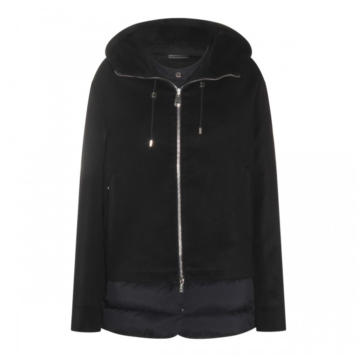 DARK BLUE DOWN JACKET