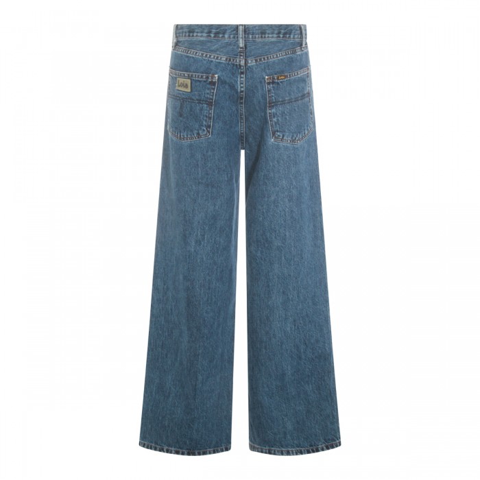BLUE DENIM COTTON JEANS 2